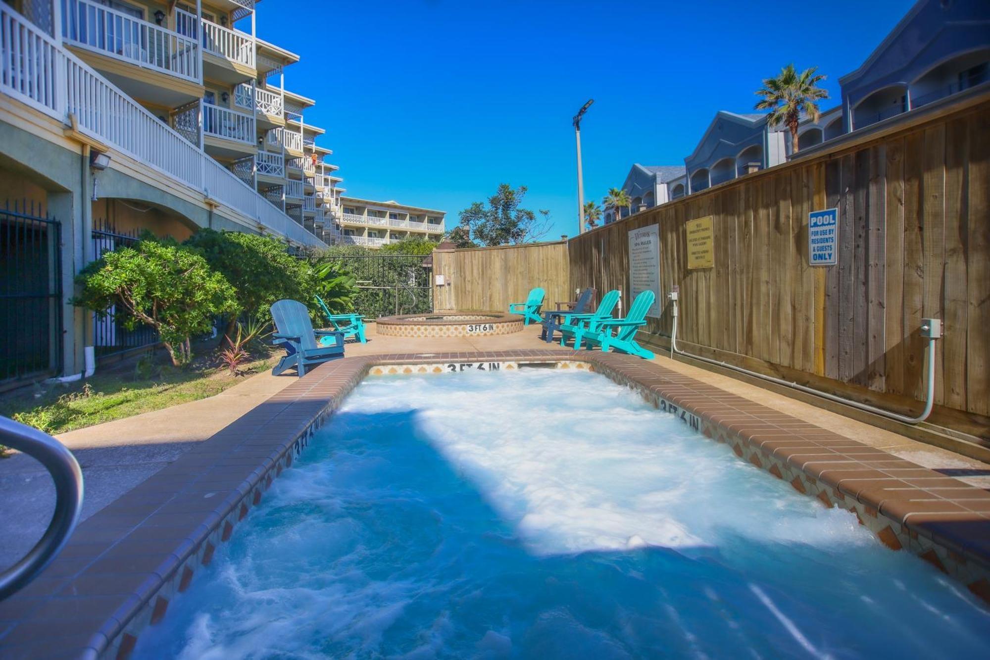 Sea-Renity Heated Pools Steps To The Beach 加尔维斯敦 外观 照片